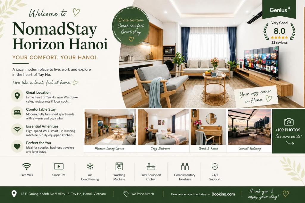 NomadStay Horizon Hanoi – Hanoi